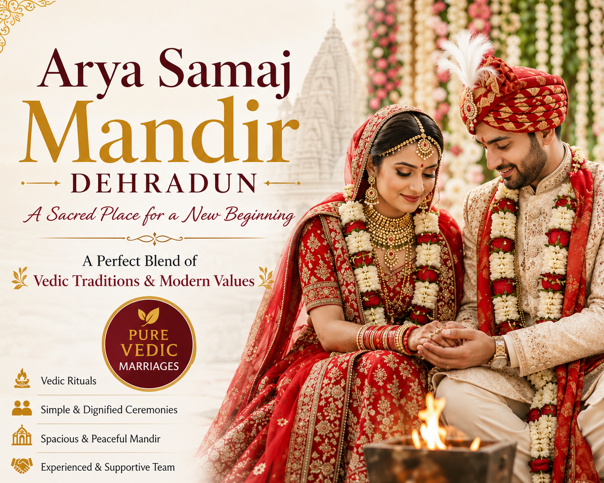 Vedic havan fire ceremony